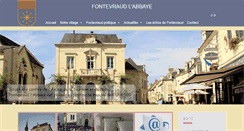Desktop Screenshot of fontevraud-abbaye.fr